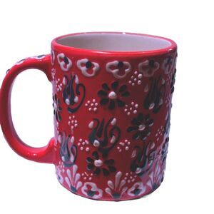 MYTH ARTS MUG Turkey 10 OZ. HANDMADE TURKISH COFFEE TEA Ceramic Hand Painted